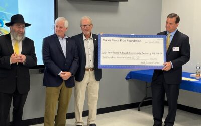 Manes Peace Prize Foundation donates to Mid-Island Y